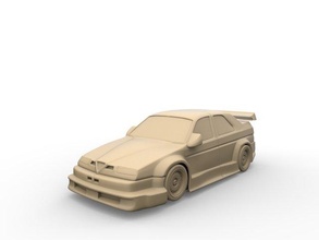 alfa romeu 155 3d impressão modelo in automotivo 3dexport carro carros passatempo auto caminhão printcar dirigir rc brinquedo plástico 3d print model - Mito3D