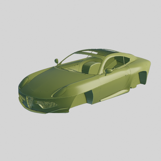 alfa romeo disco volante 2013 printable body vehicle race racing car stl file speed fast print 3dprinting design diecast ready rc remote controlled 3dprints car3dprints cars 3d print model - Mito3D