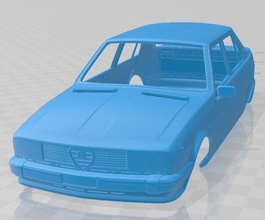 alfa romeo giulietta 1977 yazdırılabilir vücut araba 3d yazdır model in otomotiv 3dexport yuva ölçülü tamiya rc miniz hobi mikro 3d print model - Mito3D