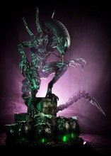 alieno diorama stampabile sci fi predatore spazio film action figure azione figura mostro creatura 3d print model - Mito3D