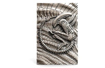 alien cnc monster creature fantasy comic movie relief wood deco 3d print model - Mito3D