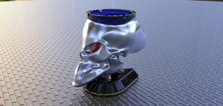 alien skull 3d print model in 3dexport 3d print model - Mito3D