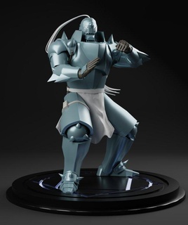 Alphonse elric anime Full Metal alchimiste homme 3d print model - Mito3D