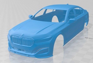 alpina b7 2020 printable body car 3d print model in automotive 3dexport slot scalextric tamiya rc miniz hobby micro 3d print model - Mito3D