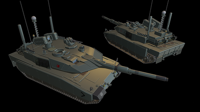altay 3d yazdır model in araç 3dexport tanklar savaş gök gürültüsü vay modeller modelleme baskı oyuncak panzer panzerkampfwagen 3d print model - Mito3D
