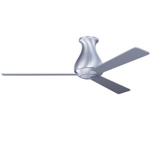 altus flush ceiling fan atlas modern lamp led aluminium white powder coat ron rezek 3d print model - Mito3D