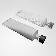 aluminio barrera tubo 01 medicamento pegar pegamento enlace cemento apropiado gorra poderoso súper energía alto sostener defender calor agudo afilado 3d print model - Mito3D