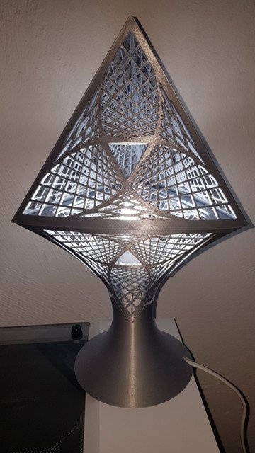 amazing lamp 3D print model - Mito3D