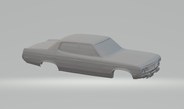 amc matador slotcar 3d stampa modello in veicolo 3dexport fessura pressofuso hotwheels schivare chrysler 3d print model - Mito3D