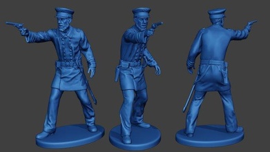 american naval officer shooting civil war union acwus1 3d print model in figurines 3dexport man miniature figure sculpture army soldier military usa north 1836 ship sailor lunch navy action-figure 3d print model - Mito3D
