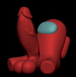 us veiné meme figurines énorme figure figurine sperme 3d print model - Mito3D
