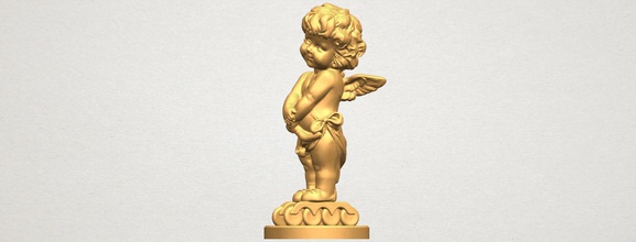 angel baby 02 3d print model in bathroom 3dexport car chair tree table sofa character game exterior human interior people girl house miniatures figurines sculpture holy jesus christian church 3d print model - Mito3D