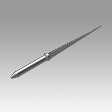 ange lame surnaturel 3d impression modèle in 3dexport couteau acier tranchant chrome métallique coupe épée castiel jeux jouets 3d print model - Mito3D