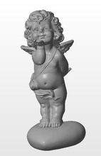 ange de l'amour 1 l'ange cupidon bébé amour l'affection beaucoup tendresse la sculpture statuaire en plastique 3d print model - Mito3D