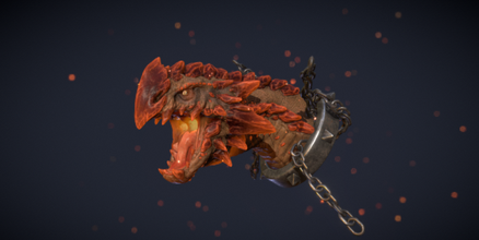 angery Dragão boi sangue pintor substância liquidificador criatura zbrush fantasia monstro 3d print model - Mito3D