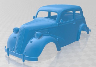 anglia e494a 2 puerta salón 1949 imprimible cuerpo coche vehiculo 3d impresión modelo in automotor 3dexport espacio scalextric tamiya rc miniz pasatiempo micro 3d print model - Mito3D