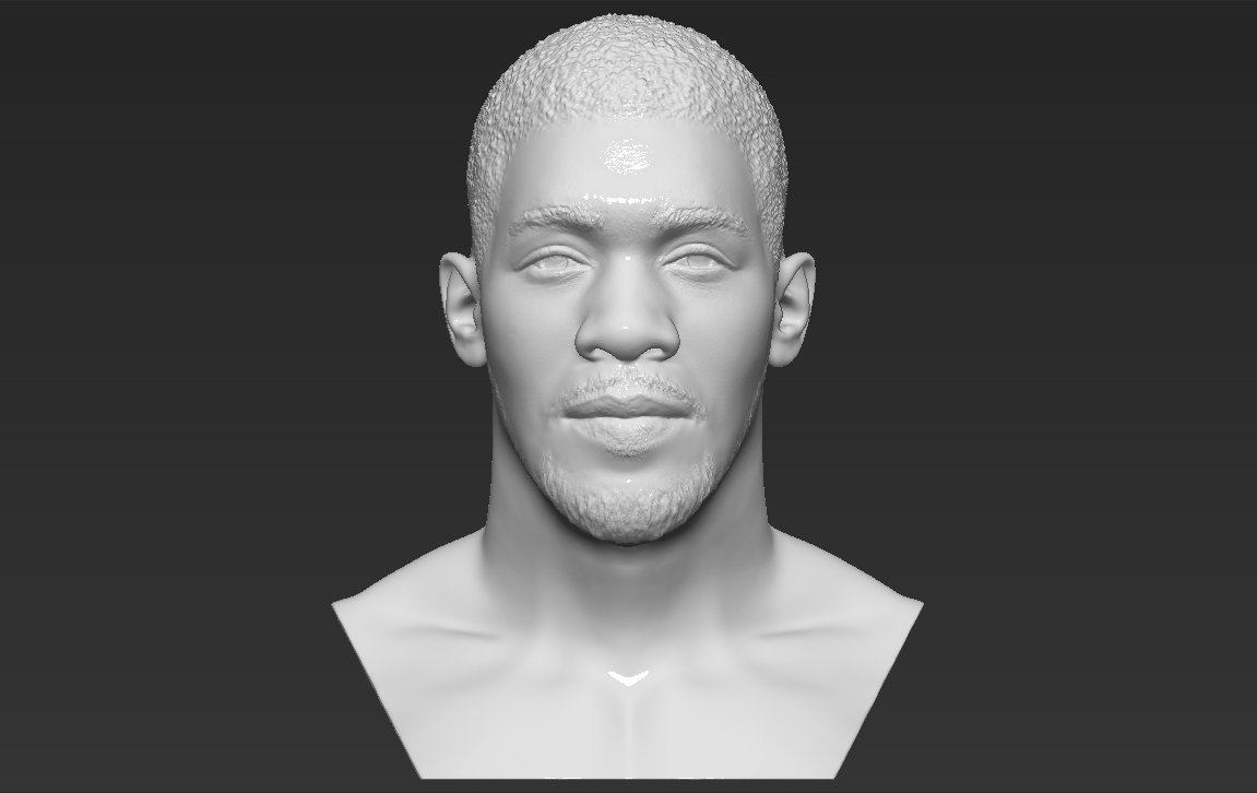 anthony joshua büste 3d drucken bereit stl obj formate drucken modell skulptur 3dexport boxer boxen berühmtheit berühmt athlet schwergewicht mike tyson mayweather klitschko mcgregor 3D print model - Mito3D