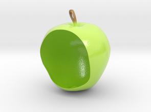 apple birdfeeder comedero mentre l' 3d print model - Mito3D