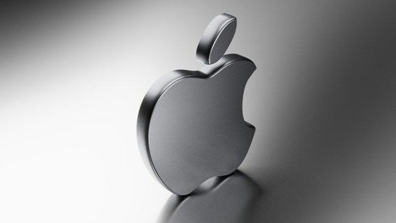 apple logo signs logos modern smartphone phone tecnology grey chrome 3dprint art 3d print model - Mito3D