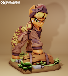 applejack bad future mlp animals pony mylittlepony character frendship magic tvshow cartoon 3d print model - Mito3D