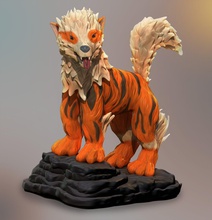 3d arcamine gerçekçi pokemon fantezi hayvan yazdırılabilir toplama baskı 3d print model - Mito3D