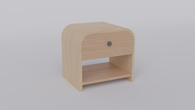 Bogenschütze Nachttisch wunderschönen Bett Tabelle Kinder Zimmer 3d print model - Mito3D