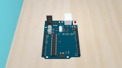 arduino uno frei 3d modell teile 3dexport anlasser 3d print model - Mito3D