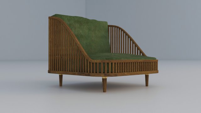 fauteuil intérieur meubles architecture chaise 3D print model - Mito3D
