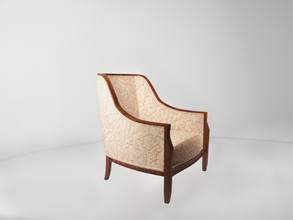 fauteuil mestre collection armcair néoclassique 3d print model - Mito3D