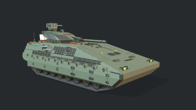 gepanzert panzer ifv 3d modell 3dexport modern ww2 wwii lowpoly low poly spiel game ready spielerisch spieleentwickler gameasset armored vehicle panzerwagen vehicles krieg kriege 3d print model - Mito3D