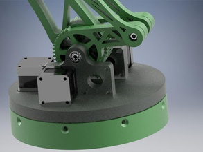 braccia robot 3d stampa modello in ingegneria 3dexport arduino robotica nema 17 abs stepper motore cuscinetto robo braco 3d print model - Mito3D