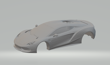 gelecek husarya 3d yazdır model in araç 3dexport döküm yuva slotcar sıcak tekerlekler araba juguetes 3d print model - Mito3D