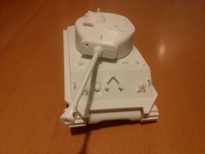 articulated tank fury 3d print model - Mito3D