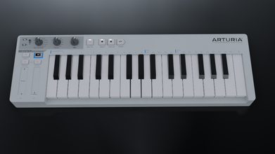 arturia keystep midi keyboard 3d model in electronic 3dexport synthesizer arpeggiator midisequencer sequencer musical instruments electronics device computer equipment guitar mixer 3d print model - Mito3D