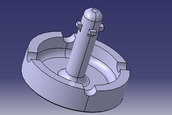 cendrier libre 3d impression modèle in 3dexport cendriers couvercle cendres 3d print model - Mito3D