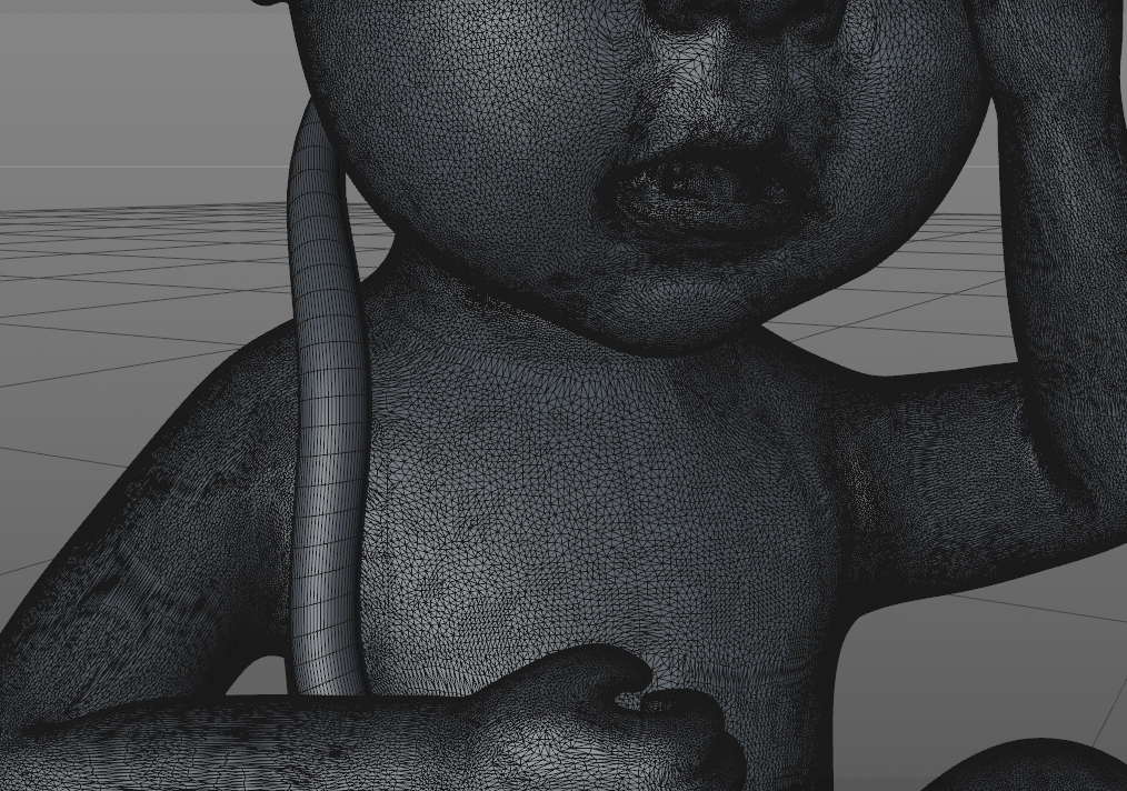 asiatique fœtus 3d impression modèle in scans répliques 3dexport bébé humain analyse 3D print model - Mito3D