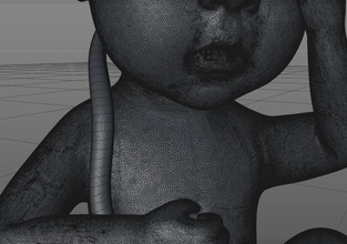 asiatique fœtus 3d impression modèle in scans répliques 3dexport bébé humain analyse 3d print model - Mito3D