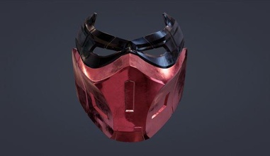 suikastçı maske 3d yazdır model in oyun aksesuarlar 3dexport zırh film baş hobi ninja kırmızı karakter kostüm oyunu çizgi roman sahne karakteri samuray başlık 3d print model - Mito3D