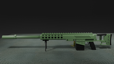 angriff gewehr 3d modell 3dexport sturmgewehr assault rifle 3d print model - Mito3D