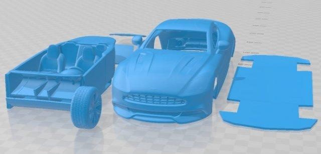 Aston Martin 2013 310 vaincre imprimable voiture automobile fente scalextric tamiya rc miniz loisir micro 3d print model - Mito3D