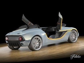 aston martin cc100 3d model in konsept 3dexport spor araba araç ulaşım insanlar sürücü 2013 ingilizce uk oto otomotiv otomobil iç hileli gerçekçi ingiliz 3d print model - Mito3D