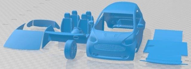 aston martin cygnet 2012 printable car automotive slot scalextric tamiya rc miniz hobby micro diecast 3d print model - Mito3D