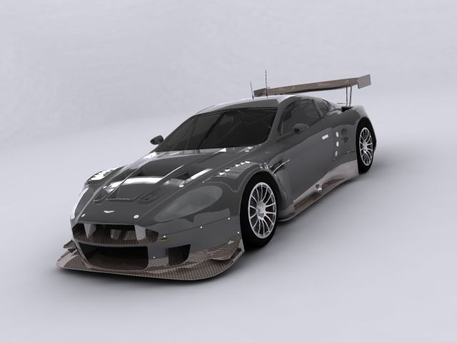 aston martin dbr9 livre 3d modelo in corrida 3dexport esporte afinação velozes 3D print model - Mito3D