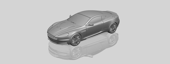 aston martin dbs car chair tree table sofa character game exterior human interior people house miniatures figurines sculpture kitchen food fruit vehicles van 3d print model - Mito3D