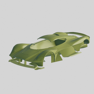 aston martin valkyrie 2018 printable body vehicle race racing car stl file speed fast print 3dprinting design diecast ready rc remote controlled 3dprints car3dprints cars 3d print model - Mito3D