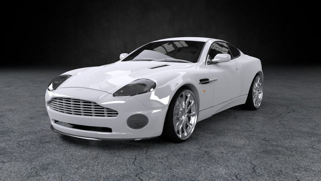 aston martin vanquish v12 astonmartin 3D print model - Mito3D