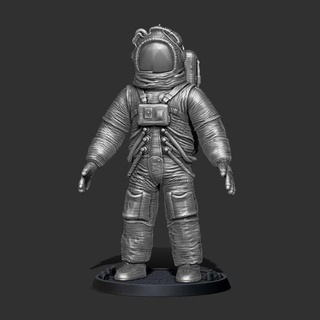 Astronauten drucken Spielzeuge Zahl Spielzeug Platz Charakter Kunst Skulpturen 3d print model - Mito3D