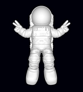 astronaut  man astronaut  3d print model - Mito3D
