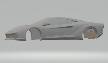 ats gt diecast hotwheels slot slotcar Auto supercars 3d print model - Mito3D