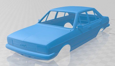 audi 80 1976 yazdırılabilir vücut araba 3d yazdır model in otomotiv 3dexport yuva ölçülü tamiya rc miniz hobi mikro 3d print model - Mito3D